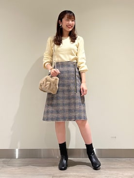 「Te chichi（テチチ）のアイテム（その他）」を使った、miuさん（レディース・161cm）の秋コーディネート