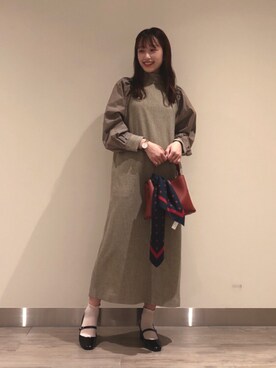 「Te chichi（テチチ）のアイテム（その他）」を使った、miuさん（レディース・161cm）の秋コーディネート