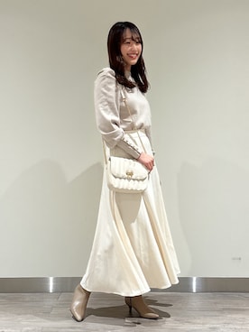 「Te chichi（テチチ）のアイテム（その他）」を使った、miuさん（レディース・161cm）の冬コーディネート