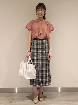 「Te chichi（テチチ）のアイテム（その他）」を使った、miuさん（レディース・161cm）の夏コーディネート
