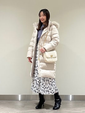 「Te chichi（テチチ）のアイテム（その他）」を使った、miuさん（レディース・161cm）の冬コーディネート