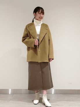 「Te chichi（テチチ）のアイテム（その他）」を使った、miuさん（レディース・161cm）の秋コーディネート
