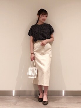 「Te chichi（テチチ）のアイテム（その他）」を使った、miuさん（レディース・161cm）の夏コーディネート