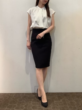 BRICK HOUSE by Tokyo Shirts 宮原ステラタウン店さん（レディース・166cm）の夏コーディネート