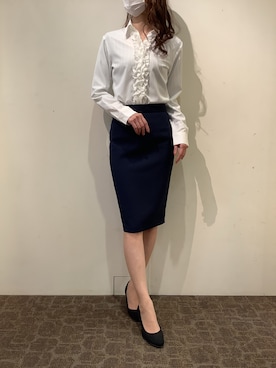 BRICK HOUSE by Tokyo Shirts 宮原ステラタウン店さん（レディース・166cm）の春コーディネート