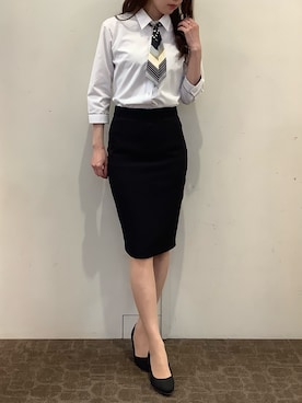 BRICK HOUSE by Tokyo Shirts 宮原ステラタウン店さん(レディース・166cm)の春コーディネート