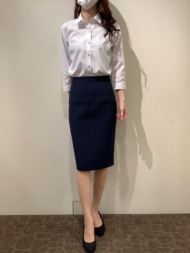BRICK HOUSE by Tokyo Shirts 宮原ステラタウン店さん(レディース・166cm)の夏コーディネート