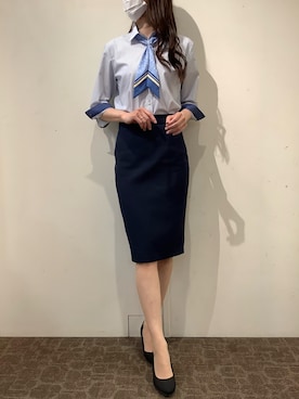 BRICK HOUSE by Tokyo Shirts 宮原ステラタウン店さん(レディース・166cm)の夏コーディネート