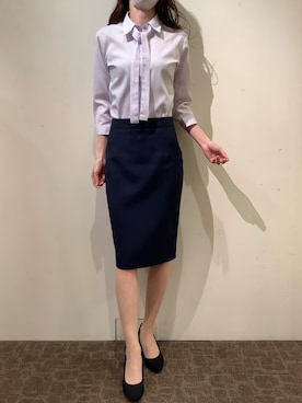 BRICK HOUSE by Tokyo Shirts 宮原ステラタウン店さん（レディース・166cm）の春コーディネート