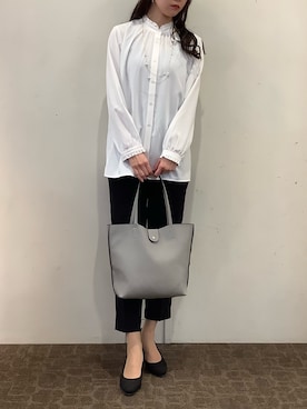 BRICK HOUSE by Tokyo Shirts 宮原ステラタウン店さん（レディース・166cm）の冬コーディネート