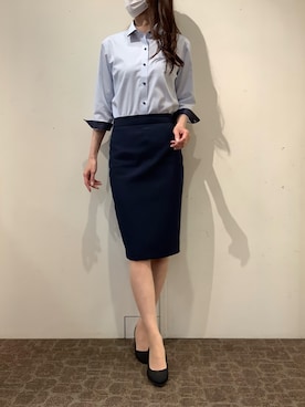 BRICK HOUSE by Tokyo Shirts 宮原ステラタウン店さん（レディース・166cm）の秋コーディネート