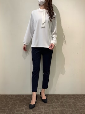 BRICK HOUSE by Tokyo Shirts 宮原ステラタウン店さん(レディース・166cm)の春コーディネート