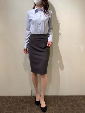 BRICK HOUSE by Tokyo Shirts 宮原ステラタウン店さん(レディース・166cm)の冬コーディネート
