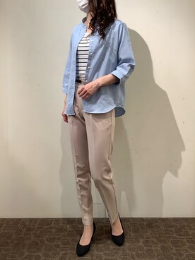 BRICK HOUSE by Tokyo Shirts 宮原ステラタウン店さん（レディース・166cm）の春コーディネート