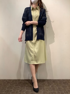 BRICK HOUSE by Tokyo Shirts 宮原ステラタウン店さん（レディース・166cm）の春コーディネート