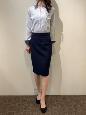 BRICK HOUSE by Tokyo Shirts 宮原ステラタウン店さん（レディース・166cm）の春コーディネート