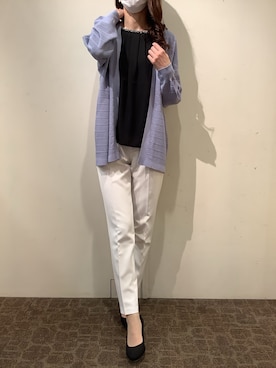 BRICK HOUSE by Tokyo Shirts 宮原ステラタウン店さん（レディース・166cm）の夏コーディネート