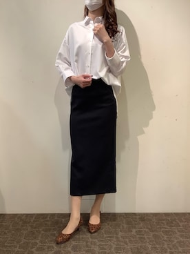 BRICK HOUSE by Tokyo Shirts 宮原ステラタウン店さん（レディース・166cm）の春コーディネート