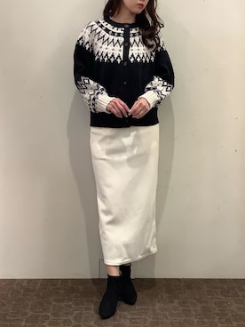 BRICK HOUSE by Tokyo Shirts 宮原ステラタウン店さん（レディース・166cm）の冬コーディネート