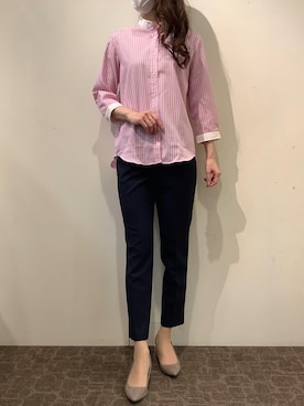 BRICK HOUSE by Tokyo Shirts 宮原ステラタウン店さん（レディース・166cm）の春コーディネート