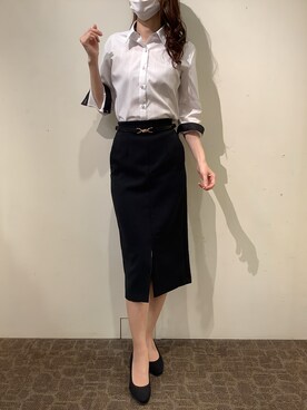 BRICK HOUSE by Tokyo Shirts 宮原ステラタウン店さん(レディース・166cm)の夏コーディネート