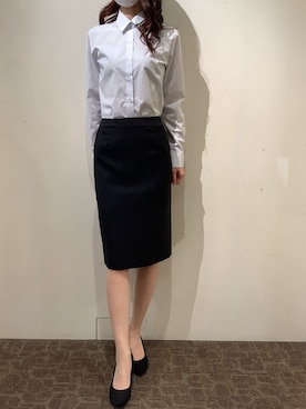 BRICK HOUSE by Tokyo Shirts 宮原ステラタウン店さん(レディース・166cm)の冬コーディネート