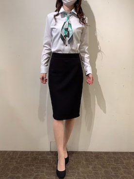 「入学式」｜「アイテム（財布/小物）」を使った、BRICK HOUSE by Tokyo Shirts 宮原ステラタウン店さん（レディース・166cm）の春コーディネート