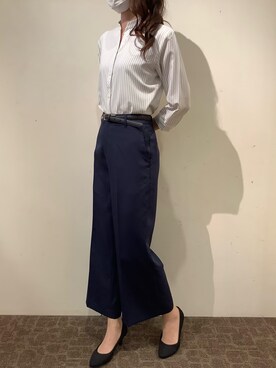 BRICK HOUSE by Tokyo Shirts 宮原ステラタウン店さん（レディース・166cm）の夏コーディネート
