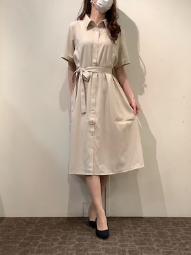 BRICK HOUSE by Tokyo Shirts 宮原ステラタウン店さん（レディース・166cm）の夏コーディネート