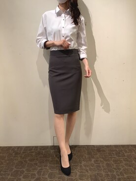 BRICK HOUSE by Tokyo Shirts 宮原ステラタウン店さん(レディース・166cm)の夏コーディネート