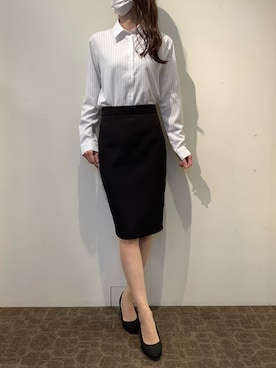 BRICK HOUSE by Tokyo Shirts 宮原ステラタウン店さん（レディース・166cm）の秋コーディネート