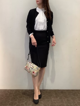「秋のコーデ」｜「アイテム（財布/小物）」を使った、BRICK HOUSE by Tokyo Shirts 宮原ステラタウン店さん（レディース・166cm）の秋コーディネート