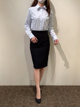 BRICK HOUSE by Tokyo Shirts 宮原ステラタウン店さん(レディース・166cm)の冬コーディネート
