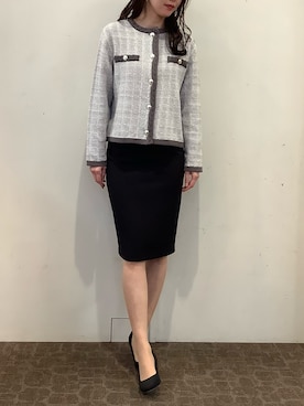 BRICK HOUSE by Tokyo Shirts 宮原ステラタウン店さん（レディース・166cm）の冬コーディネート