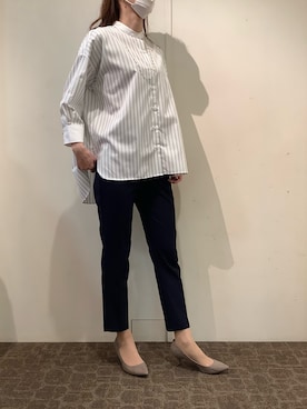 BRICK HOUSE by Tokyo Shirts 宮原ステラタウン店さん（レディース・166cm）の春コーディネート