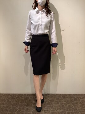 BRICK HOUSE by Tokyo Shirts 宮原ステラタウン店さん（レディース・166cm）の秋コーディネート