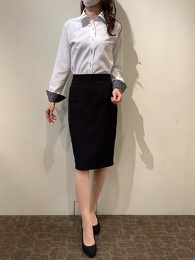 BRICK HOUSE by Tokyo Shirts 宮原ステラタウン店さん（レディース・166cm）の春コーディネート