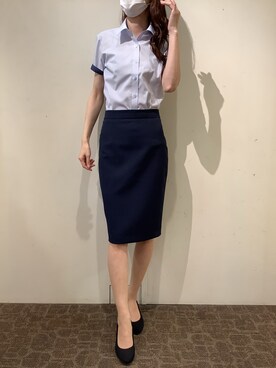 BRICK HOUSE by Tokyo Shirts 宮原ステラタウン店さん(レディース・166cm)の春コーディネート