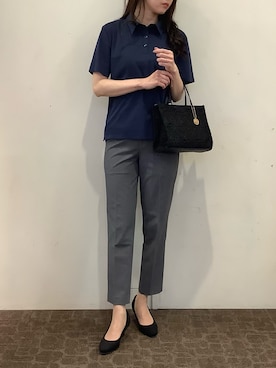 BRICK HOUSE by Tokyo Shirts 宮原ステラタウン店さん(レディース・166cm)の夏コーディネート