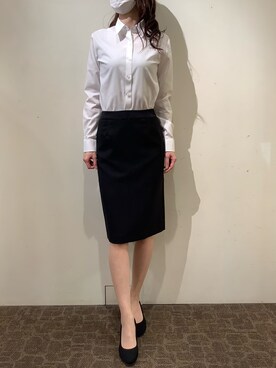 BRICK HOUSE by Tokyo Shirts 宮原ステラタウン店さん(レディース・166cm)の冬コーディネート