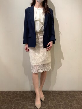 BRICK HOUSE by Tokyo Shirts 宮原ステラタウン店さん（レディース・166cm）の春コーディネート