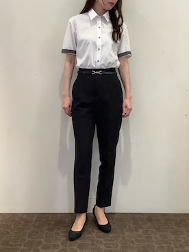 BRICK HOUSE by Tokyo Shirts 宮原ステラタウン店さん(レディース・166cm)の夏コーディネート