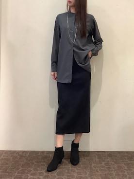 BRICK HOUSE by Tokyo Shirts 宮原ステラタウン店さん(レディース・166cm)の冬コーディネート