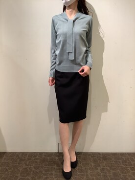 BRICK HOUSE by Tokyo Shirts 宮原ステラタウン店さん（レディース・166cm）の冬コーディネート