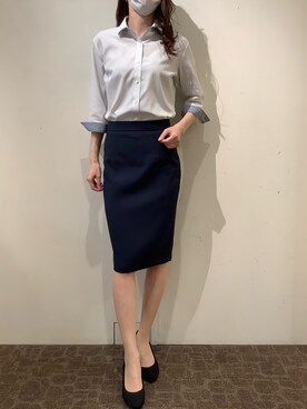 BRICK HOUSE by Tokyo Shirts 宮原ステラタウン店さん(レディース・166cm)の春コーディネート
