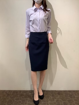 BRICK HOUSE by Tokyo Shirts 宮原ステラタウン店さん(レディース・166cm)の春コーディネート