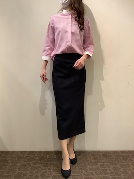 BRICK HOUSE by Tokyo Shirts 宮原ステラタウン店さん（レディース・166cm）の夏コーディネート