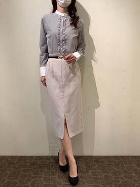 BRICK HOUSE by Tokyo Shirts 宮原ステラタウン店さん（レディース・166cm）の夏コーディネート