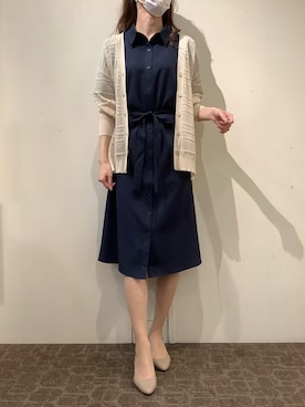 BRICK HOUSE by Tokyo Shirts 宮原ステラタウン店さん（レディース・166cm）の夏コーディネート