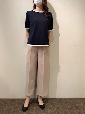 BRICK HOUSE by Tokyo Shirts 宮原ステラタウン店さん（レディース・166cm）の夏コーディネート